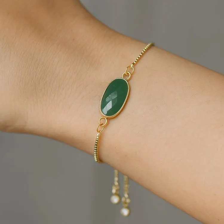 Stone Bracelet Lumba Rakhi for Bhabhi